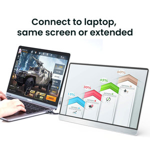 חדש סופר דק 5mm FHD UHD מגע נייד צג 16.1 אינץ USB-C צג משחקי צג <span class=keywords><strong>4K</strong></span> 156 133 מחשב נייד מסך extender - Product Image 2