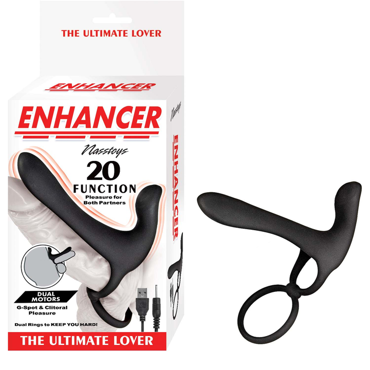 TD Ultimate Lover Black Vibrator Enhancer for Ultimate Pleasure