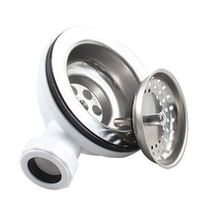 WaiiHO 011 Filtro de Fregadero de Acero Inoxidable, Cesta Coladora Cónica para Lavar Pasta, Aceite y Alimentos en el Hogar - Resistente al Óxido, Fácil de Usar - Product Image 4