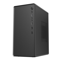 Ruix MY05 MicroATX Armoire d'ordinateur tour moyenne Boîtier PC de jeu silencieux léger avec panneau latéral pour Table de bureau