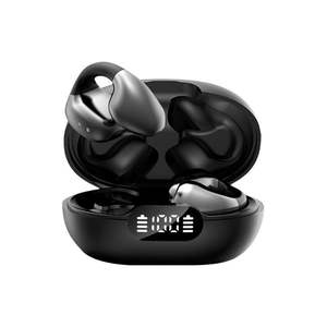 Écouteurs sans fil Bluetooth pour jeux, non intra-auriculaires, avec commande tactile, autonomie ultra longue, affichage numérique intelligent - Product Image 1