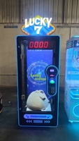 Máquina de Juego de Habilidad Arcade LUCKY 7 Cut Prize de 10 Segundos, Nuevo Diseño, Corta Tu Premio, Juego de Regalo Lucky Spin