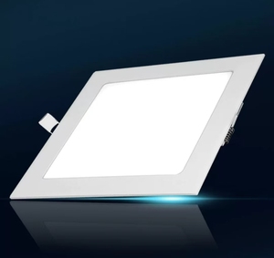 <span class=keywords><strong>Panel</strong></span> de luces <span class=keywords><strong>LED</strong></span> ultrafinas modernas, cuerpo de aluminio cuadrado y circular con clasificación IP65 para el hogar o la oficina - Product Image 1