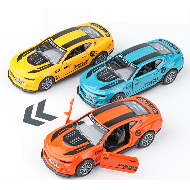 1:32 Die-Cast Metal Pullback Racing Car Toy Set - 12PCS Miniature