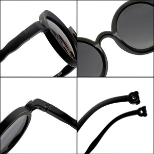 Skylux <b>Round</b> <b>Sunglasses</b> For Kids Uv400 Polarized Full Rim Unisex Sun Protection 23028 - Product Image 3