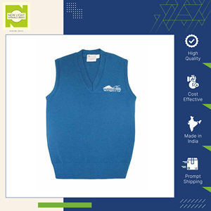 Suéter Escolar Personalizado de Manga Media para Estudiantes de Primaria y Secundaria, Prenda de Punto Unisex, Marca Privada, Fábrica OEM - Product Image 6