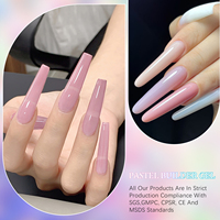 Vendeeni vente en gros gelée acrylique Poly Gel constructeur Gel pour l'extension des ongles 12 couleurs de haute qualité