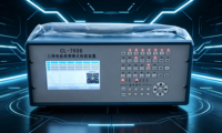 Peralatan Uji Meter Energi Tiga Fasa CL 7606 Kelas Akurasi 0.5 120A Rentang 0-9999.9 kWh Meter Pintar