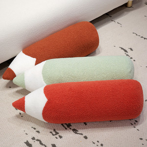All'ingrosso Plush matita cuscino imbottito <span class=keywords><strong>per</strong></span> la decorazione del divano <span class=keywords><strong>per</strong></span> la casa <span class=keywords><strong>per</strong></span> <span class=keywords><strong>bambini</strong></span> regalo di compleanno morbido colorato cuscino a matita giocattolo - Product Image 6