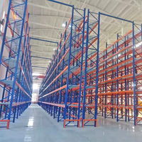 Étagères de stockage extensibles robustes - Système de poutres épaisses en acier laminé à froid avec revêtement en poudre époxy, adaptable avec les besoins de la croissance de l'entreprise
