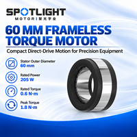 Moteur Brushless Sans Châssis 60ZWC25X 122g cm² à Inertie pour Contrôle de Mouvement de Précision Aérospatiale - Offre Spéciale Usine