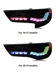 FT luci auto per <span class=keywords><strong>Toyota</strong></span> Mark <span class=keywords><strong>X</strong></span> RGB luci posteriori 2010-2017 Reiz LED luce luce di direzione dinamica gruppo luci posteriori per auto - Product Image 5