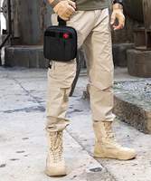 Sacoche médicale tactique IFAK à porter à la cuisse, trousse de premiers secours individuelle, sacoche de cuisse réglable, détachable et attachable
