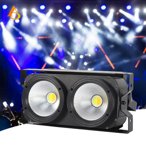 2X100W COB LED Stage Lights with 2 <b>Lamp</b> Heads <b>Wireless</b> DMX512 Light Suitable for Bars, Weddings, Parties - Product Image 6