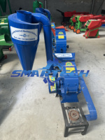 Broyeur à marteaux compact pour poudre d'herbe, maïs et paille, pour l'alimentation animale domestique