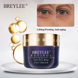 BREYLEE Organic Retinol Firming Lifting Skin Aging Anti Puffiness Eye Cream Free Shipping