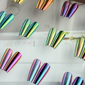 Polvo de ojo de gato magnético superbrillante 2 en 1 pigmento cromado de espejo mágico - Product Image 4