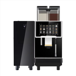 เครื่องชงกาแฟเอสเพรสโซ่อัตโนมัติเต็มรูปแบบ หน้าจอสัมผัส ถังใส่เมล็ดกาแฟขนาดใหญ่ ระบบทำน้ำร้อน เครื่องชงกาแฟไฟฟ้าพลาสติกแบบฝรั่งเศสสเปน - Product Image 4