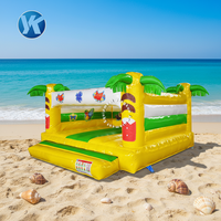 Château gonflable commercial à prix abordable en PVC, capacité 600 kg, garantie 3 ans, protection UV, ignifuge