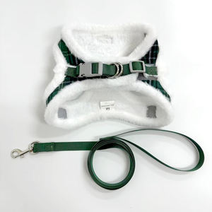 Arnés y Correa para Perro de Lujo, Transpirable, de Felpa, de Poliéster Lavable, Ajustable y Duradero, Venta al Por Mayor - Product Image 5