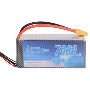 RC Lipo Batteria 4 4S 14.8V 7000mah 35C Per Giocattoli RC Auto Hobby Batterie Pack con custodia morbida - Product Image 1