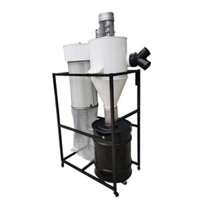 Colector de Polvo de Aire para Trabajos en Madera, Doméstico e Industrial, con Bolsa, Maquinaria para Eliminación de Gases, Colector de Polvo Doble Silencioso para Trabajos en Madera - Product Image 2