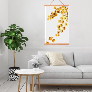 Cornici in Legno con Gancio Magnetico per Kit di Appendimento Poster in Teak per Pareti, Mappe, Stampe, Foto, Quadri e Opere d'Arte su Tela - Product Image 1