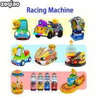 Manège à bascule pour enfants à monnayeur en acrylique, équipement de jeu d'amusement commercial pour centres commerciaux intérieurs, version anglaise