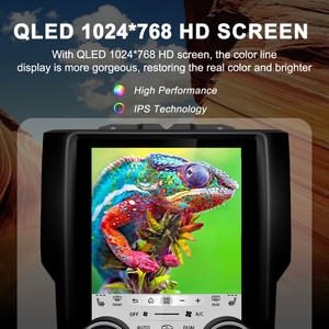 Navihua Vertical Screen Tesla <b>Style</b> Car Navigation <b>Head</b> Unit Radio Stereo Car MP5 Carplay Multimedia for Dodge RAM 2013-2018 - Product Image 5