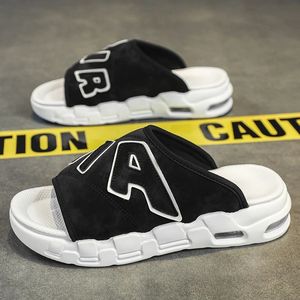 Haute qualité hommes extérieur intérieur pantoufles sandales plage Design Air hommes antidérapant confortable pantoufles hommes chaussures décontractées taille <span class=keywords><strong>46</strong></span> 47 - Product Image 1