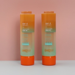 Tube cosmétique rond en plastique compressible de luxe personnalisé de 160 ml pour lotion - Product Image 3