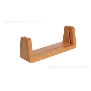 Base de Madera Maciza en Forma de U para Marcos de Fotos, Soporte de Escritorio Vertical para Exhibición de Fotos de 4, 5, 6, 7 y 8 Pulgadas, Madera de Haya Resistente - Product Image 5