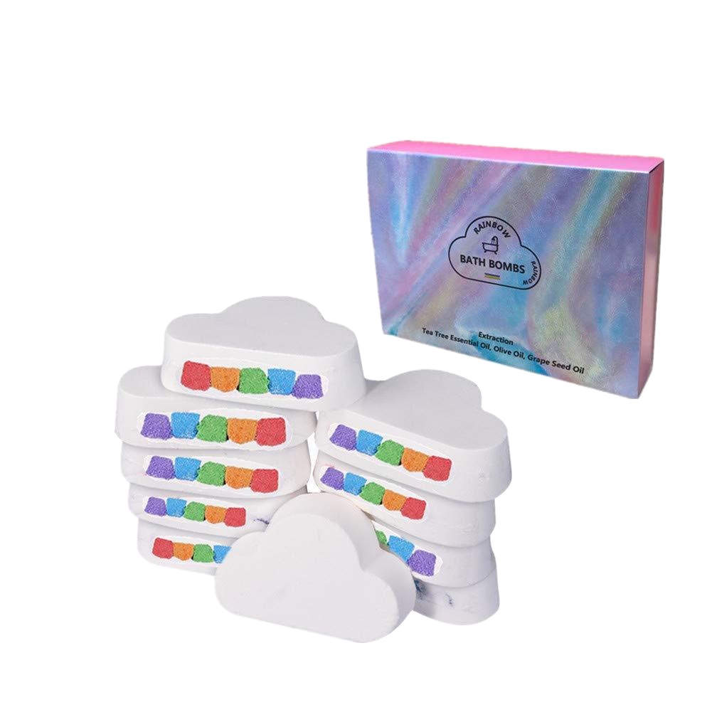 Горячая Распродажа интернет знаменитости TikTok Радужное мыло облако взрыв соль для ванны