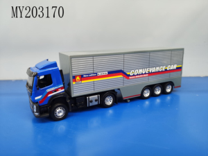 Mini giocattoli su misura del modello del camion del contenitore del carico della lega di zinco della <span class=keywords><strong>scala</strong></span> <span class=keywords><strong>1</strong></span>:50 di Volvo per i bambini - Product Image 3