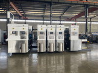 Machine de découpe et d'impression flexographique HD entièrement automatique 5 couleurs avec section de séchage pour la fabrication de cartons