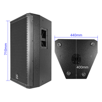 Haut-Parleurs Professionnels ODM Personnalisés Actifs et Passifs 15 Pouces, Système Audio PA, Woofer, Subwoofer Basse