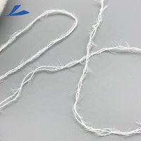 0,9 cm gebogenes Nerz-ähnliches Garnfell Hochfestes Mischgarn Strick pullover Recyceltes, ausgefallenes, anti statisches Roh muster garn
