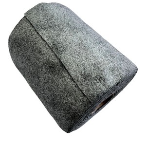Tissu non tissé en charbon actif Meltblown 180 g/m², tissu filtrant industriel anti-odeur - Product Image 3