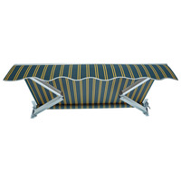 Prix d'usine personnalisable extérieur vertical rétractable auvent de terrasse Design moderne facile manuel cadre en aluminium polyester