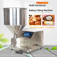 Machine automatique électrique commerciale compacte pour la préparation de crèmes, le glaçage et le remplissage de pâtes à gâteaux, biscuits et mini-cupcakes