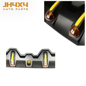 Accessoires tout-terrain 4x4, couvercle <span class=keywords><strong>de</strong></span> phare LED avant ABS, lampe décorative <span class=keywords><strong>de</strong></span> toit pour Toyota Hilux Revo 2016 2017 2018 2019 <span class=keywords><strong>2020</strong></span> - Product Image 5