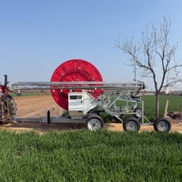 Irrigateur à pivot central durable galvanisé à chaud pour l'agriculture en zone aride