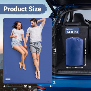 <span class=keywords><strong>Matelas</strong></span> de camping gonflable portable de haute qualité avec oreiller intégré, pompe à charge rapide <span class=keywords><strong>sans</strong></span> <span class=keywords><strong>fil</strong></span>, tissu respirant 4 - Product Image 2