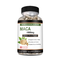 Prix en gros - Capsules de Maca Rouge, Maca Jaune, Maca Noire - Complément alimentaire - Extrait de Maca