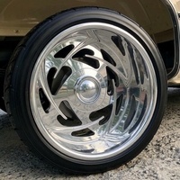 Jantes forgées personnalisées pour voitures classiques Ford Mustang Chevrolet Camaro Dodge Challenger Charger Corvette C6 C7 Pontiac GTO