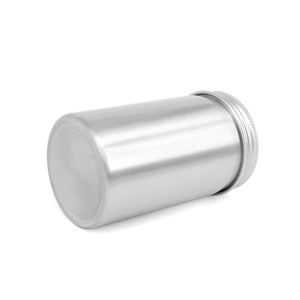 Piccolo contenitore piccolo contenitore in metallo barattolo di cera di stoccaggio barattoli di alluminio barattoli di metallo rotondi grandi con coperchio - Product Image 3