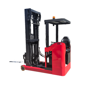 Chariot élévateur électrique à mât télescopique pour entrepôt, capacité 2 tonnes, avec poste de conduite assis - Product Image 2