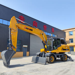 Macchinari per costruzioni pesanti Shanzhong marca 20t escavatore SZL215 21ton <span class=keywords><strong>1.0cbm</strong></span> ruote scavatore vendita calda in Kazakhstan - Product Image 1