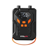 Pompe à air électrique SUP CYCLAMI Q4 12000mAh 20PSI, gonflage et dégonflage, arrêt automatique intelligent, 7 embouts, LED, type C, gonfleur portable
