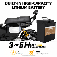 Vélo électrique urbain U2 PLUS 2 places pour adultes, scooter électrique à double suspension, frein à disque avant et arrière, batterie personnalisée, Guangzhou